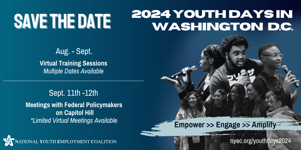 2024 Youth Days Washington D.C. flyer
