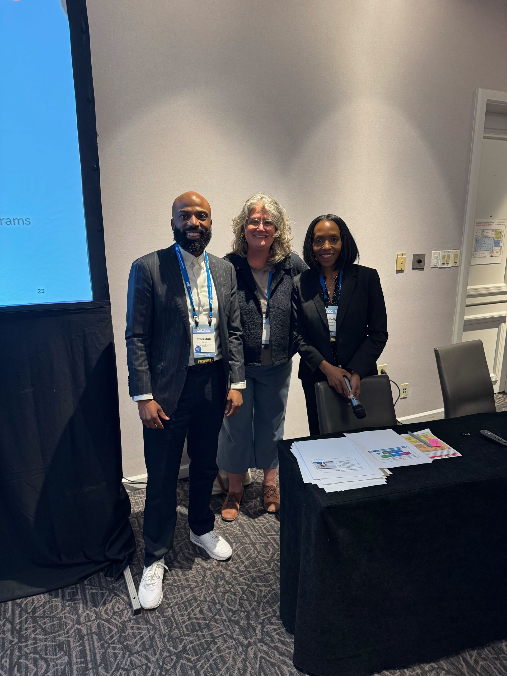 NYEC presenting at National Service Training